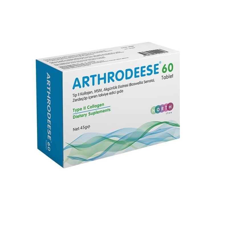 NORTHLINE Arthrodeese 60 Tablet - Joint Health Supplement with Type II Collagen, MSM, Boswellia Serrata & Turmeric NORTHLINE Arthrodeese 60 Tablets - Joint Health Support Joint Health Supplement, Arthrodeese 60 Tablet, Type II Collagen Supplement, MSM Supplement, Boswellia serrata Extract, Turmeric Supplement for Joints, Dietary Supplement for Joint Support, Joint Pain Relief, Natural Joint Support, Joint Comfort, Joint Mobility, Anti-Inflammatory Supplement, Collagen Supplement, Boswellia Supplement, Turme