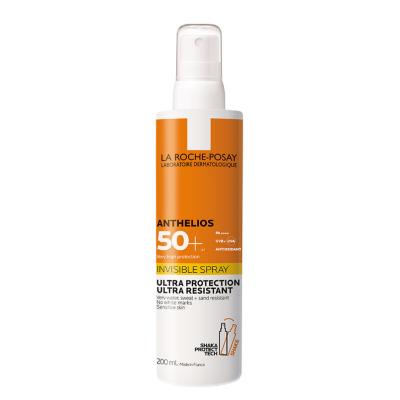 la roche posay anthelios invisible spray spf 50 bottle, application of la roche posay anthelios spray, la roche posay sun care product La Roche Posay Anthelios Invisible Spray SPF 50 - 200 ml | Oil-Free & Lightweight La Roche Posay Anthelios Invisible Spray SPF 50 la-roche-posay, sunscreen, spf-50, invisible-spray, sensitive-skin, oil-free, broad-spectrum, sun-protection, skin-care, ai-generated