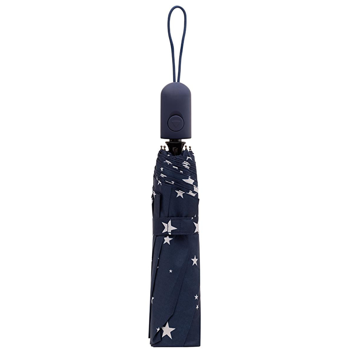 Eklips Automatic Umbrella: Compact Folding Travel Umbrella, Windproof, Navy Blue Star Pattern, Easy Open/Close Eklips Automatic Umbrella: Compact, Windproof, Stylish Star Design automatic umbrella, compact umbrella, folding umbrella, travel umbrella, windproof umbrella, star pattern umbrella, navy blue umbrella, portable rain umbrella, easy open close umbrella, umbrella, rain gear, weather protection, portable umbrella, small umbrella, lightweight umbrella, durable umbrella, stylish umbrella, gift for her,