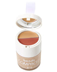 Beaulis 3-in-1 Compact Makeup Palette - Foundation, Blush, Concealer for Natural Finish Beaulis 3-in-1 Makeup Palette - Natural Finish multi-functional makeup, compact makeup palette, foundation blush concealer, natural finish makeup, travel makeup kit, beauty essentials, makeup for on-the-go, cosmetics, beauty products
