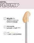 Pastel Profashion Plump Up Extra Hydrating Plumping Gloss 201 - Cruelty-Free Vegan Lip Gloss for Fuller Lips - view 4
