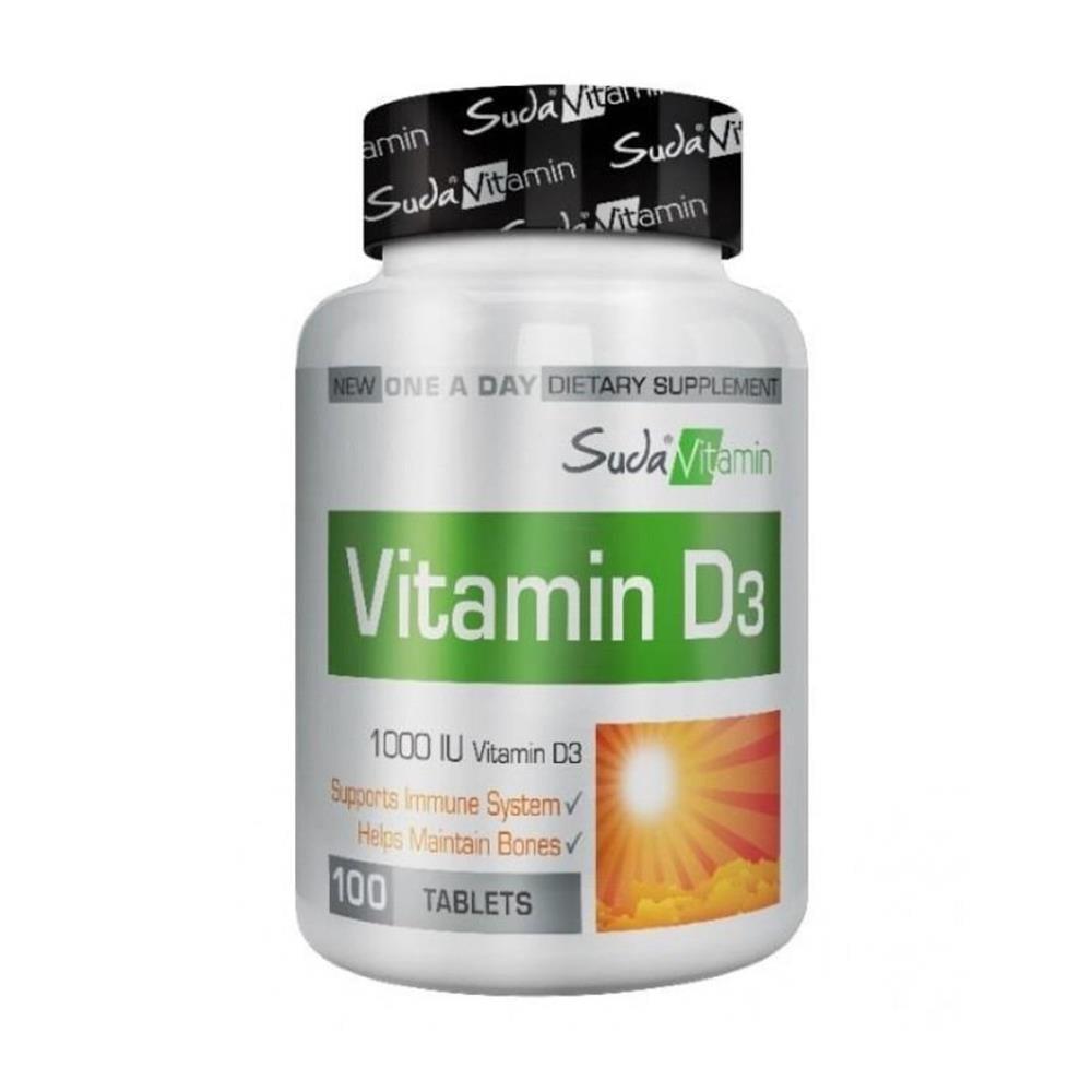 Suda Vitamin D3 1000 IU Vitamin D3 Supplement - 100 Tablets for Immune System & Bone Health Support Suda Vitamin D3 1000 IU Supplement for Bone Health Vitamin D3 supplement, 1000 IU Vitamin D3, Vitamin D3 tablets, Dietary supplement for bone health, Immune system support, Suda Vitamin D3, Bone health supplement, Muscle function support, Vitamin D deficiency, Adults health supplement