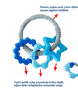 Babyjem Silicone Teether Toy Ring Set for Babies - Safe, BPA-Free, and Durable Baby Teething Relief - view 3