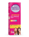 Sesu Hair Removal Cream for Sensitive Skin - Easy & Effective Depilatory Cream for Women, 3.38 fl oz Sesu Hair Removal Cream for Sensitive Skin - 3.38 fl oz hair removal cream, depilatory cream, sensitive skin hair removal, easy hair removal for women, avocado oil hair removal cream, Sesu, hair removal products, women's grooming, sensitive skin care, dermatologically tested, Vitamin E, Bisabolol, AromaGuard technology, smooth skin, hair-free, body care, personal care, beauty products, grooming essentials