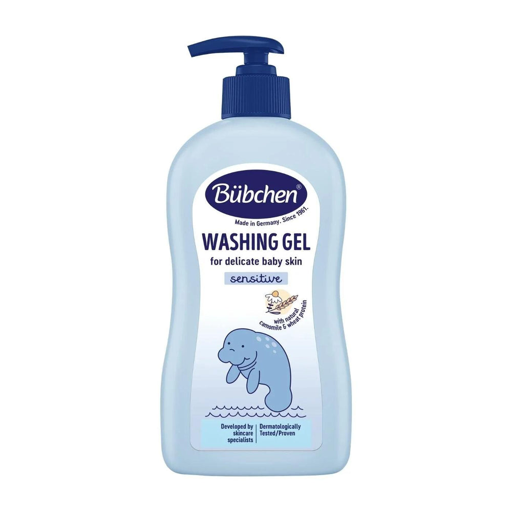 Bubchen Sensitive Baby Wash Gel for Gentle Cleansing 400ml