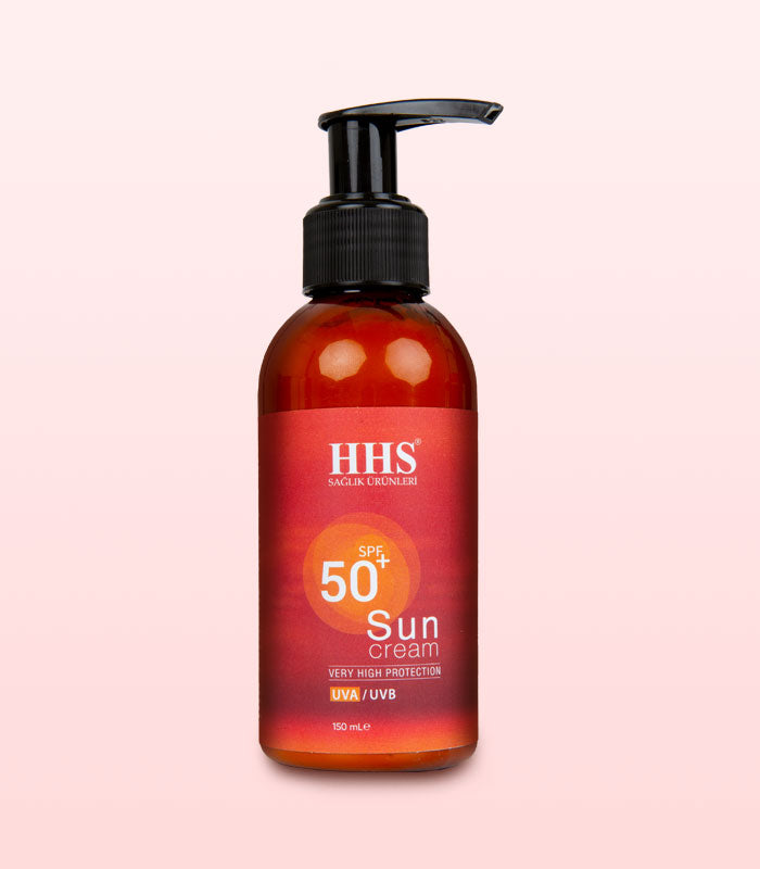 HHS SPF 50+ Herbal Sunscreen | Lightweight, Non-Greasy & High Protection