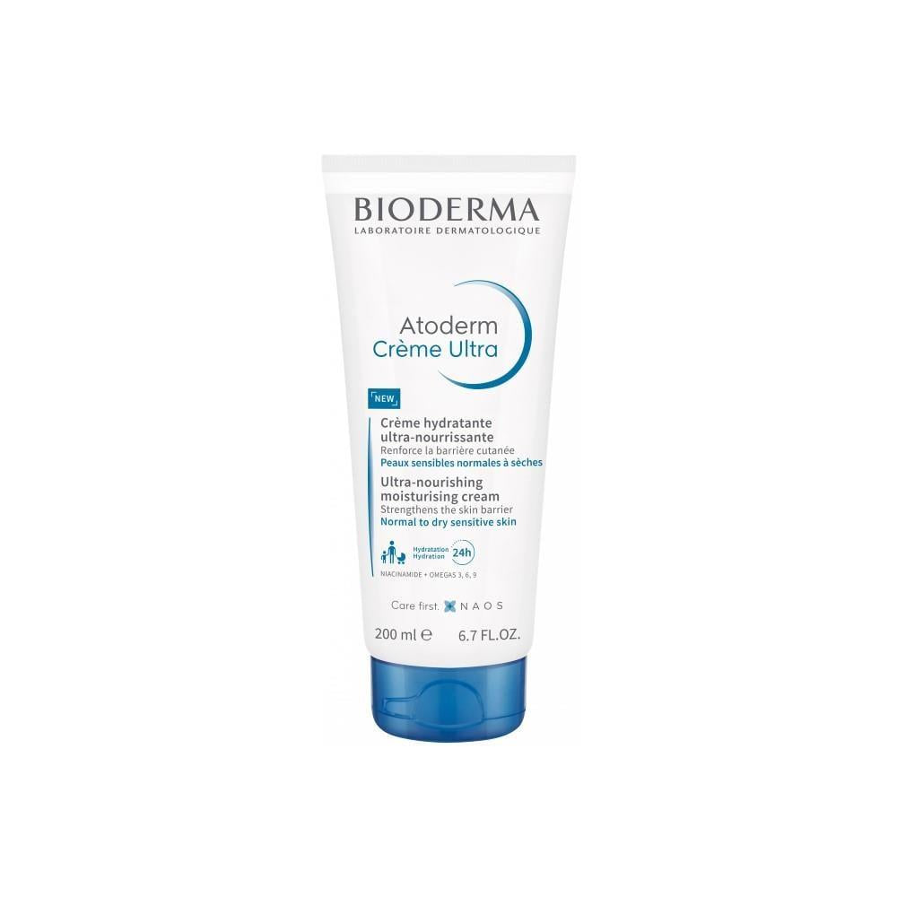 Bioderma Atoderm Cream Ultra 200ml - Moisturizing Cream for Dry Skin Relief, Hydrating Cream for Adults and Children Bioderma Atoderm Cream Ultra 200ml - Moisturizing Cream for Dry Skin moisturizing cream, Bioderma Atoderm Cream Ultra, dry skin relief, hydrating cream for adults and children, gentle skincare, skincare for dry skin, face moisturizer, body moisturizer, sensitive skin care, family skincare, nourishing cream, protective moisturizer