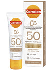 Carroten CC SPF50 High Protection Tinted Face Sunscreen: Color Correcting, Antioxidant, Water Resistant - All Skin Types Carroten SPF50 Tinted Sunscreen - High Protection & Color Correction SPF50 face sunscreen, high protection sun cream, tinted sunscreen for face, color correcting sunscreen, sunscreen for all skin types, water resistant face sunscreen, Carroten sunscreen, face sun protection, sunscreen for oily skin, sunscreen with antioxidants, facial sunscreen, sun protection, color correction, blemish c