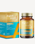 Argivit Men's Health Supplement - Stress Management, Energy & Hair Loss Prevention for Adult Men Argivit Men's Health Supplement for Stress & Energy Men's health supplement, Stress management, Energy booster, Hair loss prevention, Prostate support, Dietary supplement for men, Men's wellness, Health supplements, Adult men's health, Stress relief, Energy enhancement, Hair health, Prostate health
