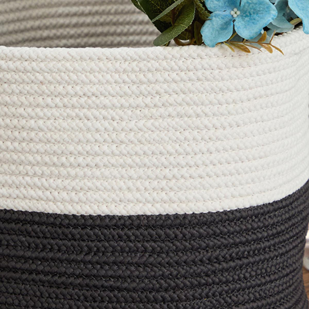 Coco Clementine Handwoven Jute Basket - Eco-Friendly, Multi-Purpose Storage Solution for Home Decor - view 3