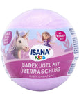Isana Kids Unicorn Bath Bomb for Gentle Fun 1 pc