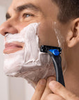 Bic Flex3 Hybrid Razor with Titanium Blades - Ergonomic Handle, Recyclable, Sensitive Skin Shaving Solution for Men - view 2