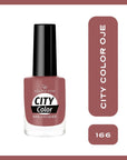 Golden Rose City Color Nail Lacquer 166 Vibrant Shine
