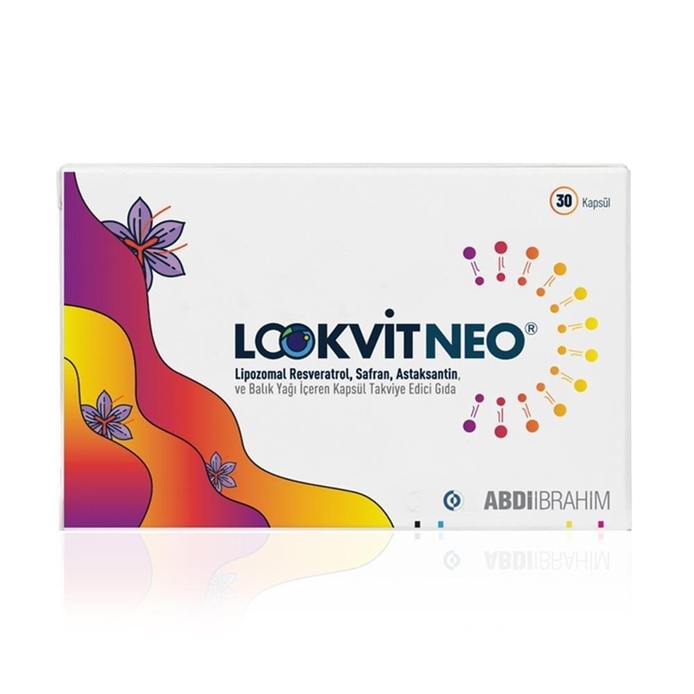 Lookvit Neo Dietary Supplement - Antioxidant Support with Astaxanthin, Omega 3, Resveratrol & Saffron - 30 Capsules Lookvit Neo Antioxidant Supplement - 30 Capsules Dietary Supplement, Astaxanthin Supplement, Omega 3 Capsules, Resveratrol Supplements, Saffron Supplement, Antioxidant Support, Heart Health, Anti-Aging, Wellness, Health Supplements, Nutritional Supplements, Capsule Supplements
