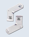 Carnaval Socks 7-Pair Slogan Design Socks Set - Comfortable Casual Socks for Fashion-Conscious Individuals - view 4