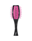 Janeke Tulip Brush Detangling Hair Brush Black Purple