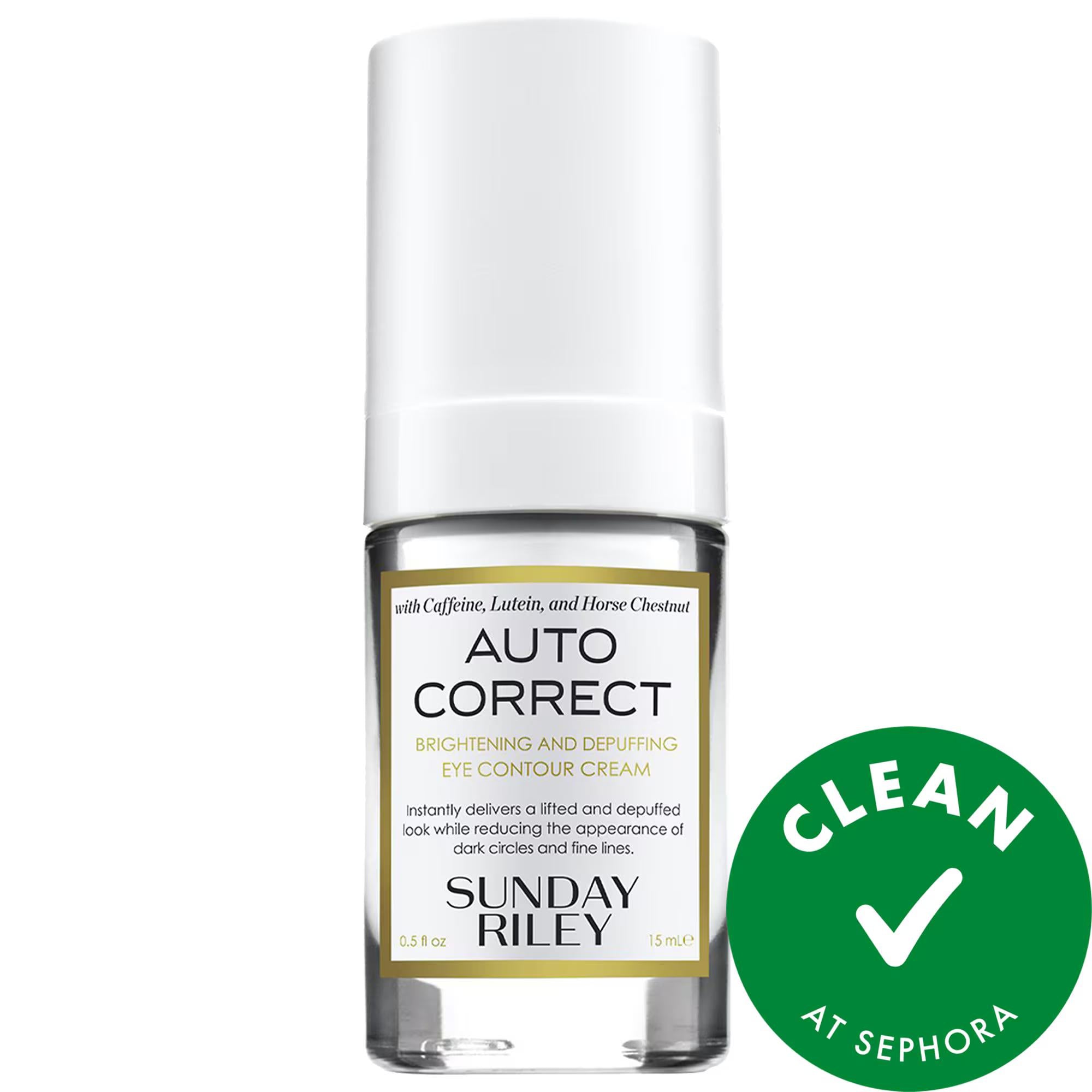 Drunk Elephant Auto Correct Brightening + Depuffing Eye Cream for Dark Circles - Hydrating, Anti-Aging Eye Care Drunk Elephant Eye Cream for Dark Circles & Puffiness eye cream, dark circle treatment, brightening eye cream, anti-aging eye care, hydrating eye cream, clean beauty skincare, cruelty-free skincare, skincare for dark circles, under-eye care, puffiness solution, fine lines and wrinkles treatment, sensitive skin friendly, gluten-free cosmetics, caffeine eye cream, watermelon extract benefits, blue l