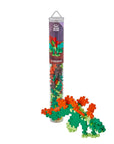 Plus Plus Construction Toy Stegosaurus 100 Piece Set - Creative Building Blocks for Kids, Educational Toy Made in Denmark Plus Plus 100 Piece Construction Toy Set - Creative Building Blocks construction toy, creative toy, children's building blocks, Plus Plus toy, educational toy, kids toys, building blocks, developmental toys, travel toys, Denmark made, reusable container, 100 piece set