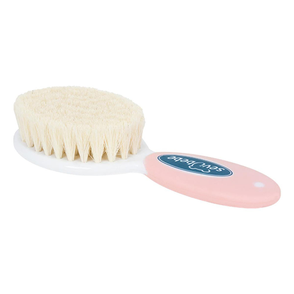 Sevi Bebe Baby Hair Brush and Comb Set - Natural Bristle, Gentle Grooming for Newborns - image 10
