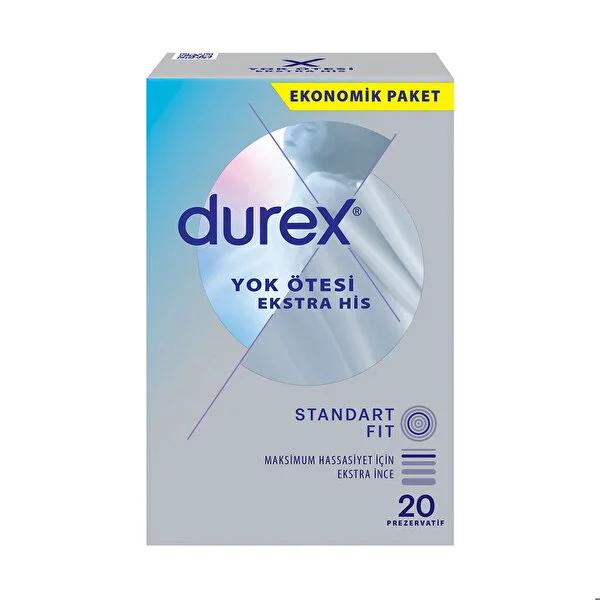 Durex Extra Sensitive Condoms - Thin for Enhanced Pleasure, Safe Sex, 20 Count Durex Extra Sensitive Condoms - Thin & Safe Durex condoms, extra sensitive condoms, thin condoms, safe sex products, contraception, latex condoms, intimacy enhancers, pleasure condoms, secure fit condoms, natural feel condoms, adult protection, relationship essentials