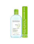 Bioderma Sebium H2O: Micellar Water Makeup Remover for Oily & Combination Skin - Gentle, No-Rinse Cleanser, Pore Minimizing, Oil Control, 16.9 fl oz Bioderma Micellar Water: Makeup Remover for Oily Skin micellar water, makeup remover, oily skin cleanser, combination skin cleanser, no rinse cleanser, Bioderma Sebium H2O, gentle makeup remover, non-comedogenic cleanser, oil control cleanser, Bioderma, Sebium H2O, face cleanser, skin cleanser, makeup removal, oil control, acne prone skin, combination skin, oil
