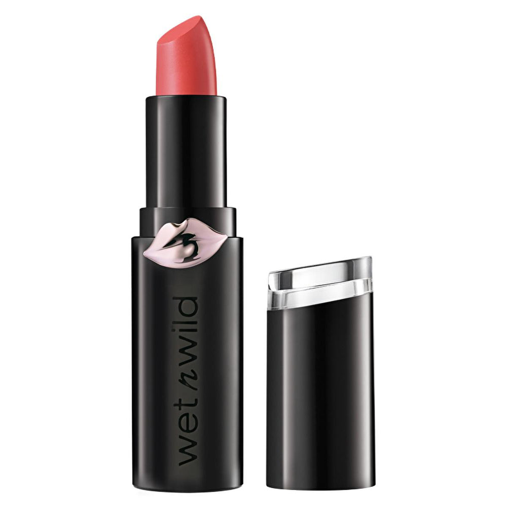 wet n wild MegaLast Lip Color Ruj Into the Flesh - Long Lasting, Moisturizing Lipstick with Coenzyme Q10 - Lipstick