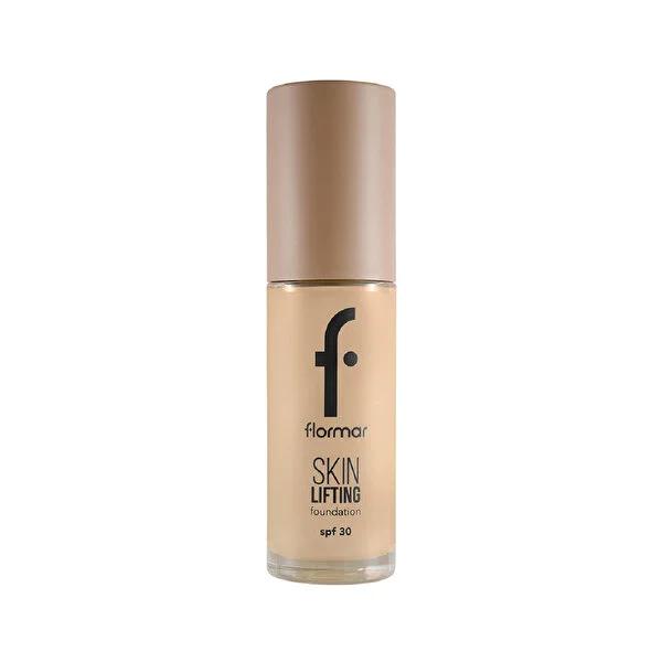 Flormar Skin Lifting Foundation - Natural Anti-Aging Makeup with SPF 30, Creamy Texture, 95% Natural Ingredients Flormar Skin Lifting Foundation - Natural Anti-Aging Makeup natural foundation, anti-aging makeup, SPF 30 foundation, organic cosmetics, Flormar Skin Lifting Foundation, cream foundation, liquid foundation with skincare benefits, clean beauty, natural makeup, skincare makeup, sensitive skin friendly, paraben-free, talc-free, silicone-free