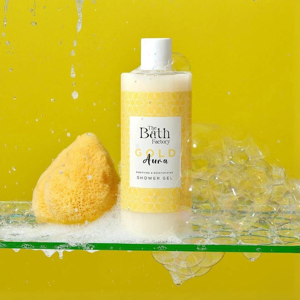 The Bath Factory Gold Aura Shower Gel for Soft Skin 400 ml