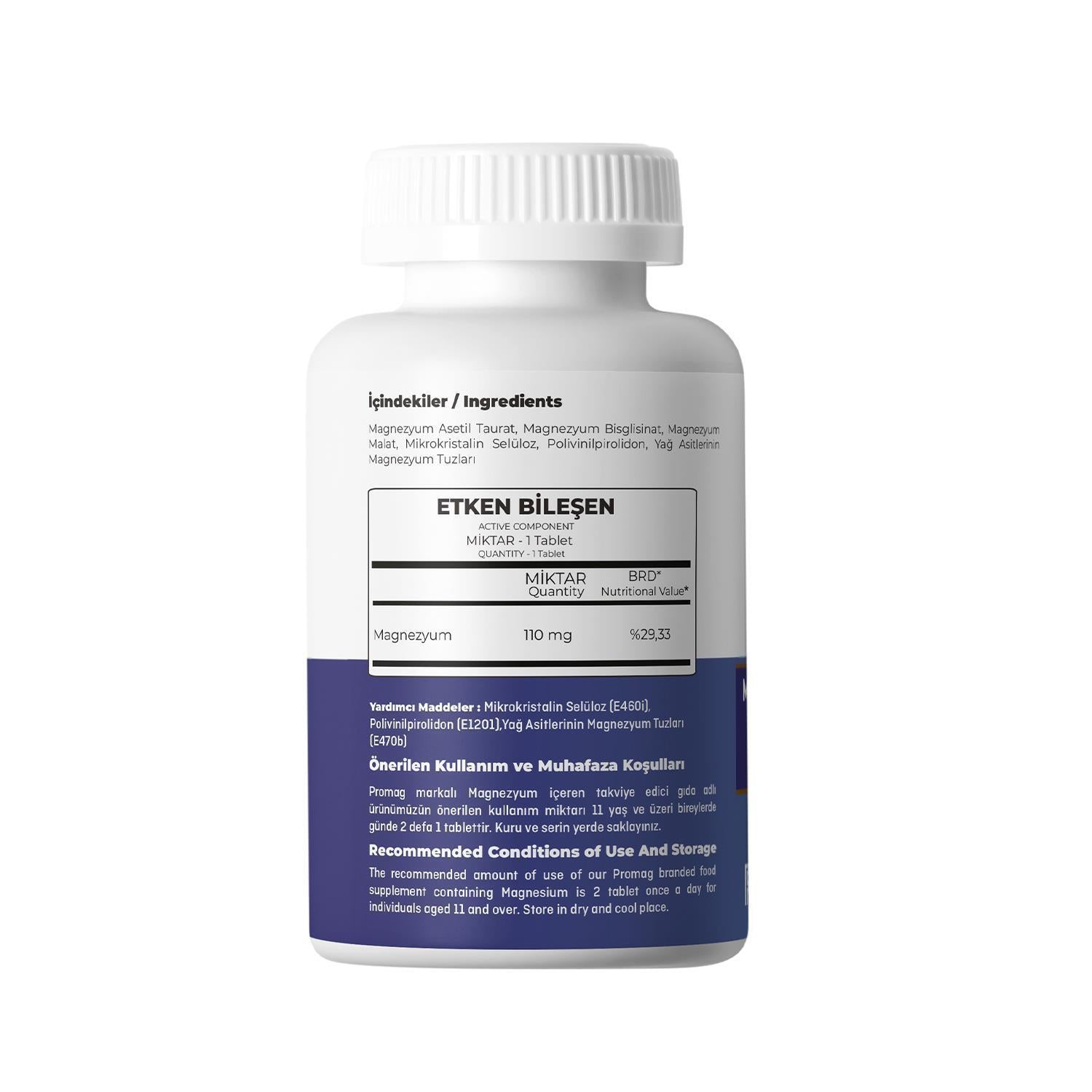 PF Promag Magnesium Supplement 60 Tablets for Adults - Magnesium Deficiency Support PF Promag Magnesium Supplement 60 Tablets Magnesium Supplement, PF Promag Magnezyum 60 Tablet, Dietary Supplement, Magnesium Deficiency, Adult Health Supplements, Health and Wellness, Magnesium Supplements, Family Health, Nutritional Support, Health Supplements