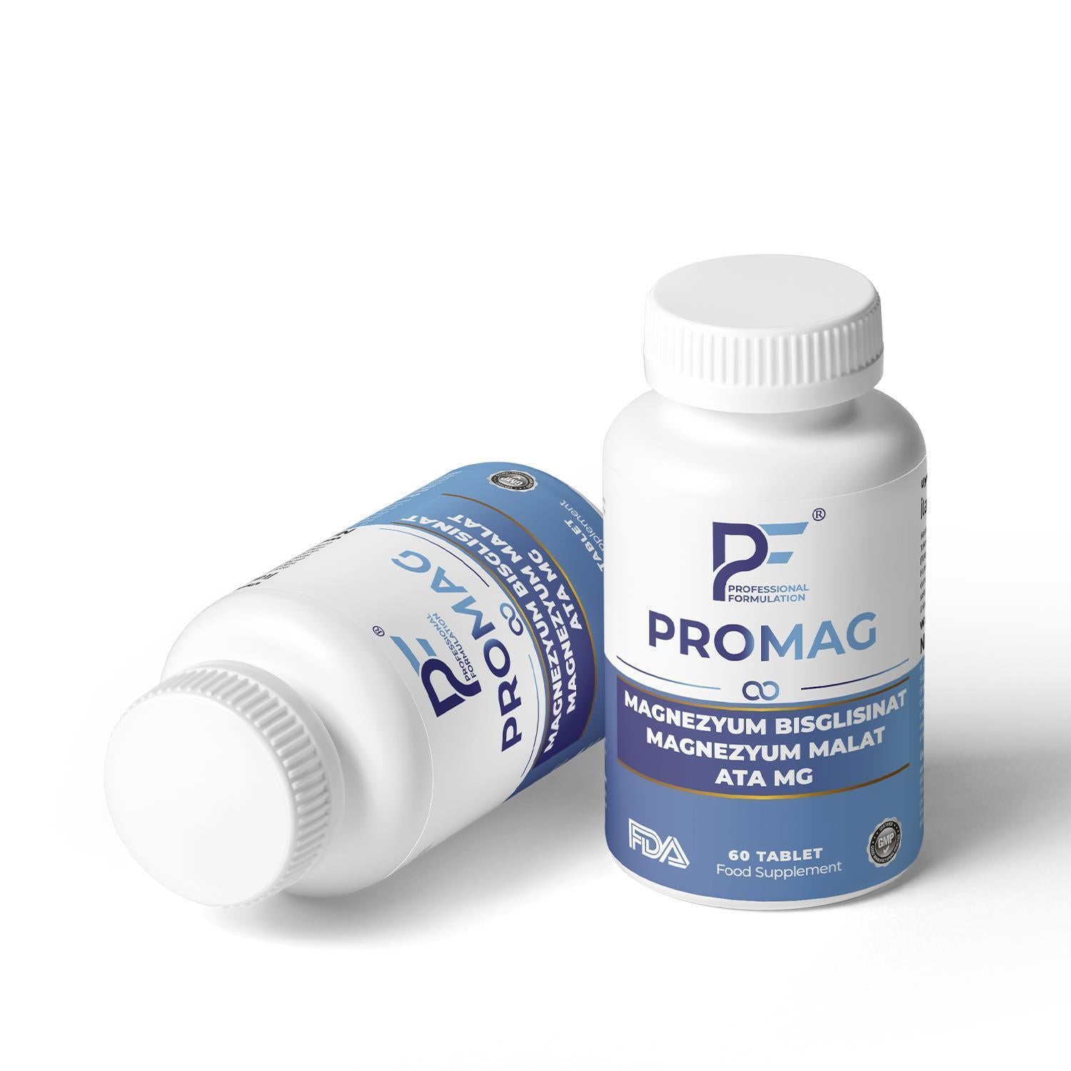 PF Promag Magnesium Supplement 60 Tablets for Adults - Magnesium Deficiency Support PF Promag Magnesium Supplement 60 Tablets Magnesium Supplement, PF Promag Magnezyum 60 Tablet, Dietary Supplement, Magnesium Deficiency, Adult Health Supplements, Health and Wellness, Magnesium Supplements, Family Health, Nutritional Support, Health Supplements
