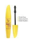 Golden Rose Maxim Eyes Mascara - Defined Lashes, Voluminous Eyelashes, Unique Formula & Flexible Brush Golden Rose Maxim Eyes Mascara - Voluminous Lashes Mascara, Defined Lashes, Golden Rose, Maxim Eyes Mascara, Voluminous Eyelashes, Eye Makeup, Cosmetics, Beauty Products, Makeup Essentials, Lash Enhancement, Eye Enhancement