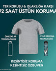 Rexona Men Kömür Detox Antiperspirant Deodorant Spray - 72 Hour Protection, Charcoal Infused, Fresh Lime & Bergamot Scent Rexona Men 72hr Deodorant Spray - Charcoal Detox, Fresh Scent men's antiperspirant deodorant spray, 72-hour sweat protection, charcoal detox deodorant, Rexona Men Deodorant, long-lasting deodorant for men, men's grooming, personal hygiene, antiperspirant spray, deodorant for active men, charcoal infused deodorant, fresh scent deodorant, lime fragrance deodorant, bergamot scent deodorant