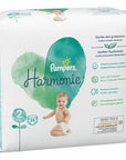 Prima Harmonie Baby Diapers Size 2, 24 Count - Gentle on Sensitive Skin, Hypoallergenic & Plant-Based - view 2