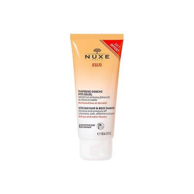Nuxe After Sun Hair and Body Shampoo - Sulfate-Free, Paraben-Free, Moisturizing After Sun Care for Skin and Hair - Shampoo