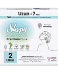 Sleepy Bio Natural Size 2 Long Sanitary Pads 7 Count