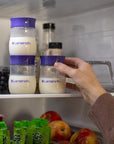 Lansinoh Breast Milk Storage Bottles Set of 4 - BPA Free, Dishwasher Safe, Compatible with Lansinoh Breast Pumps - view 6