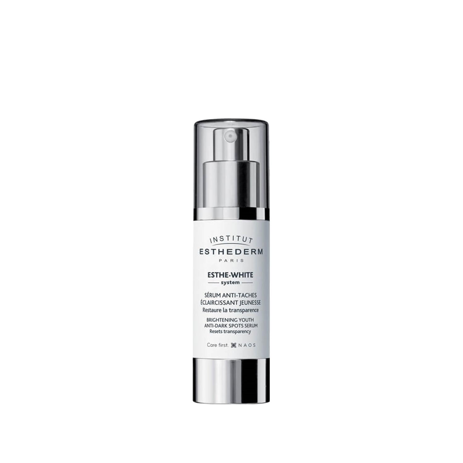 Esthederm Esthe White Brightening Youth Anti Dark Spot Serum 30 ml - Brighten & Reduce Dark Spots Esthederm Brightening Serum - Reduce Dark Spots Esthederm Esthe White Serum, Brightening Serum, Anti Dark Spot Serum, Youth Anti-Aging Serum, Skincare Brightening Products, skincare, brightening, anti-aging, dark spot reduction, hyperpigmentation, radiant skin, youthful appearance