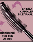 Maybelline New York Lash Sensational Mascara - Intense Black, Volumizing & Lengthening with Rosehip Oil - view 7