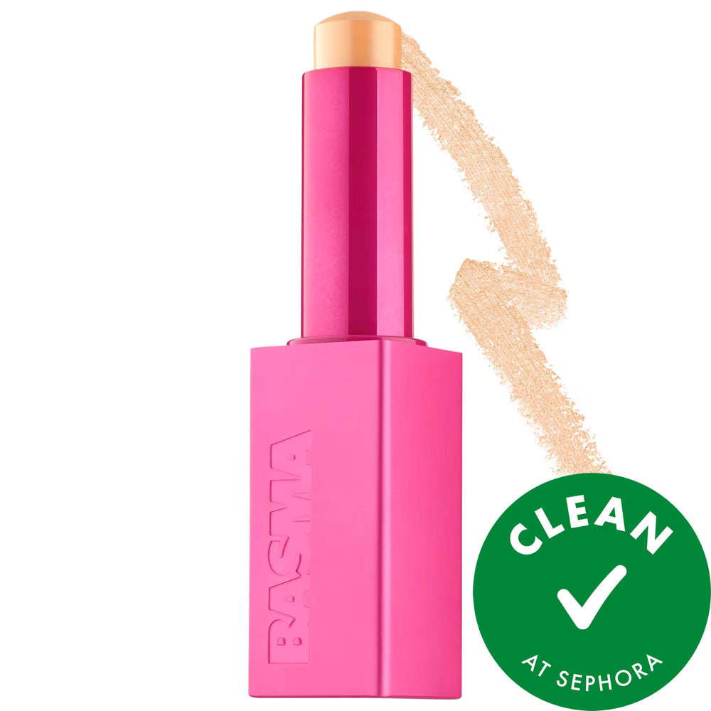 The Foundation Stick - Buildable Coverage, Natural Finish, Hydrating Foundation by The The Foundation Stick - Buildable, Natural Finish & Hydrating Foundation stick, Buildable coverage foundation, Natural finish makeup, Hydrating foundation, Vegan and cruelty-free cosmetics, Skincare-infused makeup, Clean beauty products, Customizable coverage, Lightweight foundation, Easy makeup application, Ethical beauty, Makeup for sensitive skin, Natural makeup look, Flawless base, Beauty products for vegans