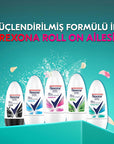 Rexona Women's Powder Dry Deodorant Roll-On - 72 Hour Protection, Long-Lasting Freshness Rexona 72 Hour Deodorant Roll-On for Women women's deodorant roll-on, long-lasting deodorant, powder dry deodorant, 72 hour protection deodorant, MotionSense technology deodorant, active women, confidence, freshness, Rexona, antiperspirant, personal care, hygiene, cosmetics