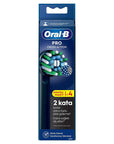 Oral-B CrossAction X-Filament Replacement Brush Heads 4-Pack
