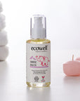 Ecowell Organic Vegan Certified Baby Oil 100ml - Hypoallergenic, Moisturizing & Soothing Ecowell Organic Baby Oil - Natural & Hypoallergenic Skincare baby oil, organic baby oil, vegan baby oil, hypoallergenic baby oil, moisturizing baby oil, natural baby skincare, cruelty-free baby products, organic skincare for babies, gentle baby skincare, baby massage oil