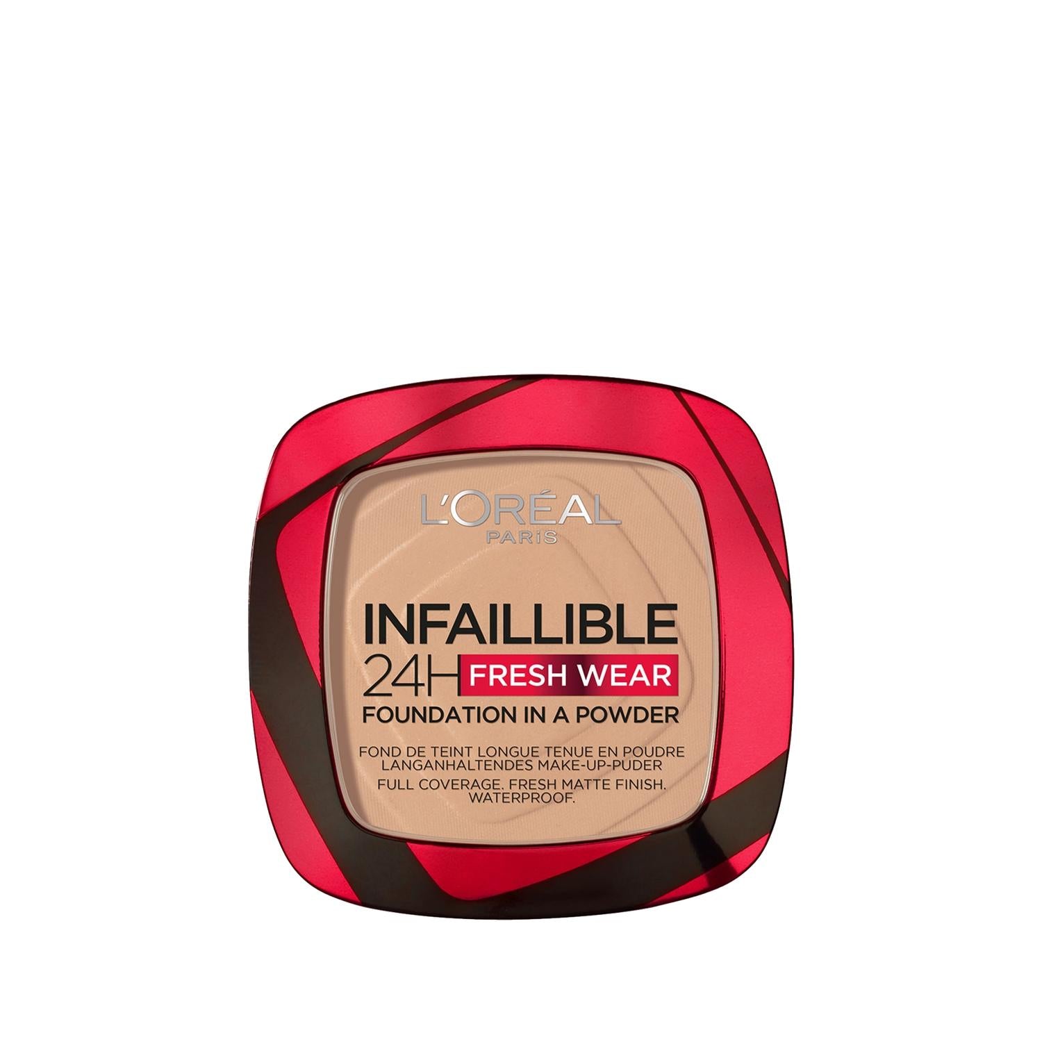 L'Oreal Paris 24H Fresh Wear Powder Foundation - Long Lasting Makeup for a Fresh, Natural Look L'Oreal Paris 24H Fresh Wear Powder Foundation L'Oreal Paris foundation, 24H Fresh Wear foundation, powder foundation, long-lasting makeup, Vanilla shade foundation, natural look makeup, matte finish foundation, all-day coverage, fresh wear formula, cosmetic products for everyday wear, makeup for busy lifestyles