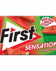 First Sensations Watermelon Chewing Gum for Fresh Breath 27g