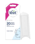 Veet Pure Facial Wax Strips for Sensitive Skin - Hypoallergenic Hair Removal for Face, Easy-Gelwax Technology, 20 Strips & 4 Wipes Veet Pure Facial Wax Strips - Hypoallergenic Hair Removal Facial wax strips, Hypoallergenic hair removal, Sensitive skin waxing, Easy hair removal for face, Veet Pure facial wax strips, Facial hair removal, Wax strips for sensitive skin, Hair removal for face, Hypoallergenic wax strips, Easy-Gelwax technology, Smooth skin, Hair-free skin, Beauty products for women, Skincare, Hai