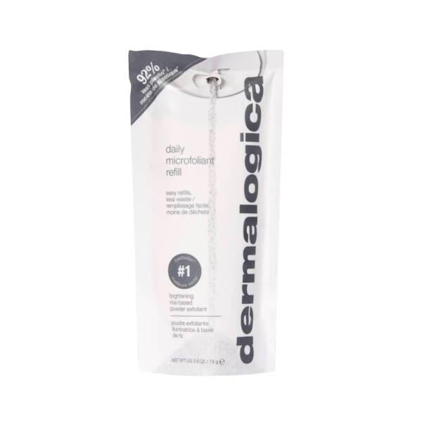 Dermalogica Daily Microfoliant Refill - Gentle Rice-Based Exfoliating Powder for Daily Use Dermalogica Daily Microfoliant Refill - Gentle Exfoliating Powder Dermalogica Daily Microfoliant Refill, exfoliating powder, rice-based exfoliant, daily exfoliation, gentle exfoliant, skincare, skin care, Dermalogica, brightening skin, smoother skin, antioxidant protection, daily skincare routine
