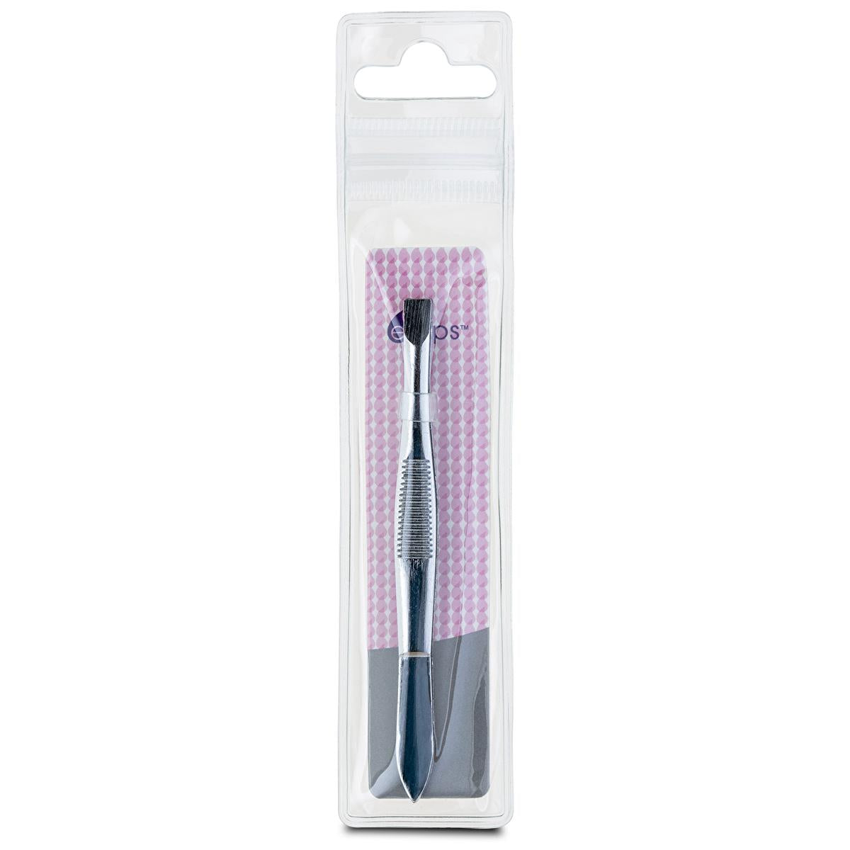 Eklips Precision Tweezers for Eyebrow Shaping and Hair Removal - Ergonomic Design, Durable Construction Eklips Precision Tweezers for Effortless Grooming Tweezers, Eyebrow shaping tool, Hair removal tweezers, Precision grooming tool, Personal grooming instrument, Grooming essentials, Beauty tools, Personal care, Eyebrow grooming, Ingrown hair removal, Hair removal, Grooming tools, Beauty products