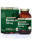 Nutraxin Bromelain Supplement: 750mg Pineapple Enzyme Capsules for Natural, Gluten-Free Digestive Support - Vegetarian Friendly Nutraxin Bromelain: Natural Digestive Enzymes from Pineapple Bromelain supplement, Pineapple enzyme, Digestive enzymes, Vegetarian bromelain, Gluten-free bromelain, Natural digestive aid, Bromelain capsules, Bromelain for digestion, Ananas Bromelain, Bromelain supplement vegetarian, digestive support, natural supplements, vegetarians, enzyme supplements, plant-based, gluten sensiti