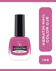 Golden Rose Keratin Nail Color Polish No. 139 - 10.5ml