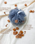 Balmy: All-In-One Woody Scented Soap Infused Bath Sponge for Men - Exfoliating, Convenient, Travel-Friendly Body Scrubber Balmy: Men's Soap Infused Sponge - All-In-One Bath & Body Scrubber soap infused sponge, men's bath sponge, all in one bath sponge, exfoliating bath sponge for men, woody scented bath sponge, convenient bath sponge, travel soap sponge, men's grooming, body scrubber for men, bath sponge, soap sponge, men's bath, exfoliating sponge, woody scent, travel soap, men's skincare, body scrubber, b